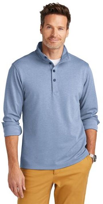 Brooks Brothers Mid-Layer Stretch 1/2-Button Sweater